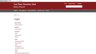 
                            3. Login | Cesar Chavez Elementary School