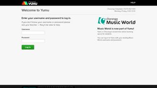 
                            1. Login - Charanga Music World