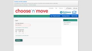 
                            4. Login - choose 'n' move