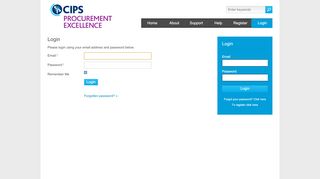 
                            3. Login - CIPS