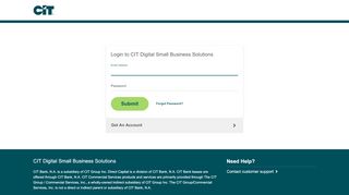 
                            1. Login | CIT Digital Small Business Solutions