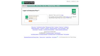 
                            2. Login - classic Enterprise website - Enterprise Rent-A-Car