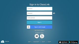 
                            5. Login - ClassLink