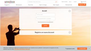 
                            11. Login Cliente - smartbox.com