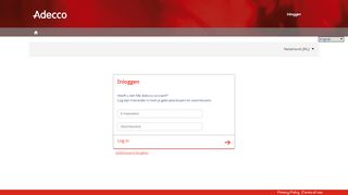 
                            5. Login - client.myadecco.nl