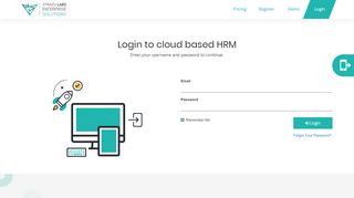 
                            1. Login - Cloud HRM Software for small and medium enterprises.