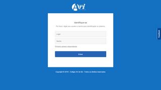 
                            8. Login - Colégio Ari de Sá