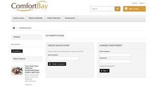 
                            6. Login - Comfort Bay