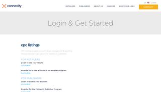 
                            4. Login - Connexity