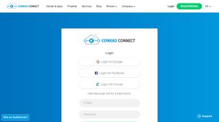 
                            9. Login | Conrad Connect