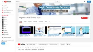 
                            1. Login Consultants Germany GmbH - YouTube