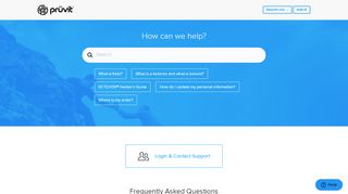 
                            9. Login & Contact Support - support.justpruvit.com