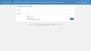 
                            1. Login - COST actions