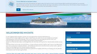 
                            6. Login - Costa Cruises