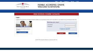 
                            2. Login - Course Catalog Home