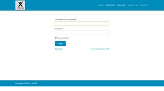 
                            2. Login – CPX-Traffic