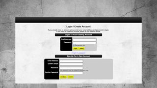 
                            3. Login / Create Account - area51.pfestore.com