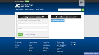 
                            4. Login / Create An Account | Amarillo College …