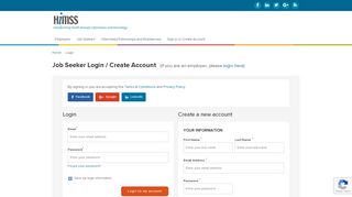 
                            4. Login - Create New Job Account - My Jobs Account | HIMSS ...