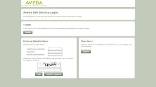 
                            1. Login - Customer Self Service - Aveda United Kingdom E ...