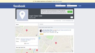 
                            4. Login Cyber Cafe - Ahmedabad, India - Internet Cafe | Facebook