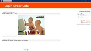 
                            3. Login Cyber Café