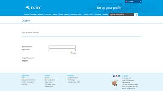 
                            2. Login - D-TEC