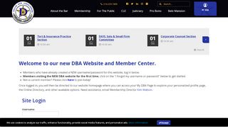 
                            5. Login - Dallas Bar Association