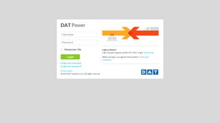 
                            2. Login - DAT Power