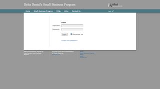 
                            3. Login - Delta Dental Small Business Program