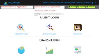 
                            3. login - demo.acumengroup.in