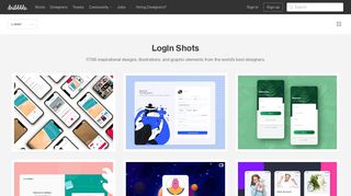 
                            4. Login designs, themes, templates and downloadable graphic ...