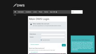 
                            5. Login | Deutsche Asset Management - DWS