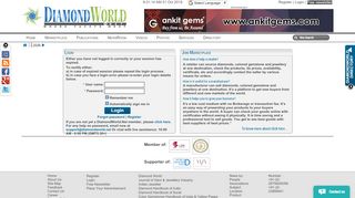 
                            4. Login - DiamondWorld.Net