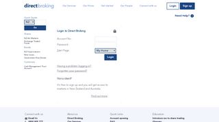 
                            9. Login | Direct Broking