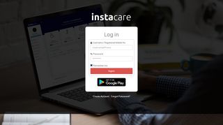 
                            1. Login - doctor.instacare.pk