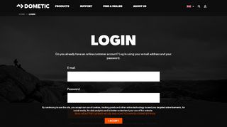 
                            7. Login | Dometic