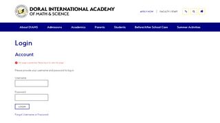 
                            6. Login - Doral International Academy of Math and …