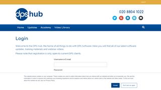 
                            4. Login – DPS Hub