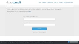 
                            5. Login - DWRO-Consult gGmbH