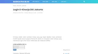 
                            9. Login E-Kinerja DKI Jakarta - MARIOATHA BLOG