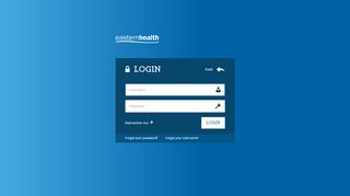 
                            2. Login - Eastern Health