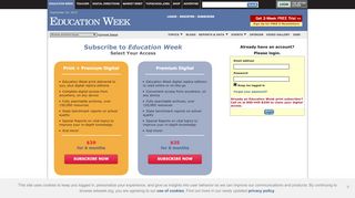 
                            8. Login - Education Week