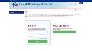 
                            8. Login - EISD Community Education