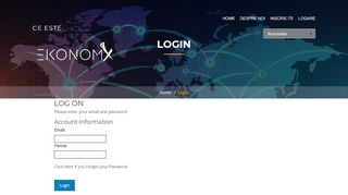 
                            4. Login | EkonomX