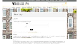 
                            7. Login - Email & Telephone Directory