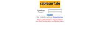 
                            1. Login - Emailkontenverwaltung - mail.cablemail.de - …
