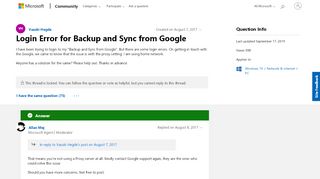 
                            3. Login Error for Backup and Sync from Google - …