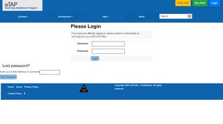 
                            1. Login - eTAP.org