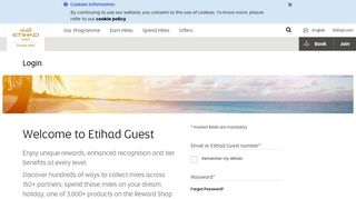 
                            6. Login - Etihad Guest,Login - Etihad Guest